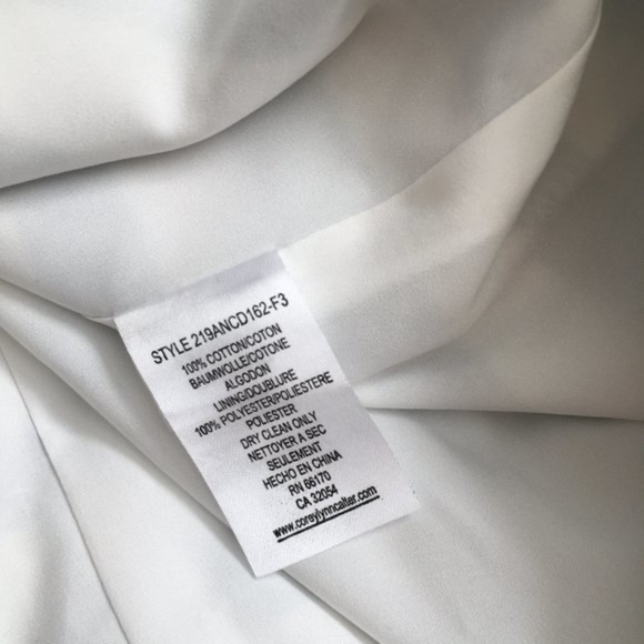 Anthropologie Navy and White Striped Mini Dress - Picture 11 of 12